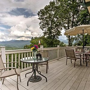 Secluded Mountain Home With Stunning Views And Deck! Bryson City Exterior photo