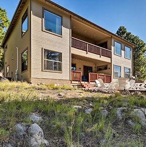 Flagstaff Home With Decks, Patio And Forest View! Exterior photo