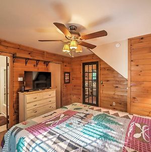 Private Ellijay Cabin With Deck, Fire Pit And Amenities Βίλα Exterior photo