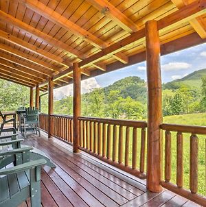Maggie Valley Cabin With Private Hot Tub And Game Room! Exterior photo