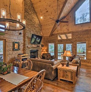 Trout-N-About Riverfront Cabin With Furnished Deck Βίλα Blue Ridge Exterior photo