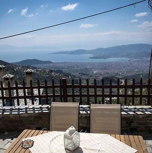 4 Bedrooms House With Sea View Furnished Terrace And Wifi At Volos 6 Km Away From The Beach Exterior photo